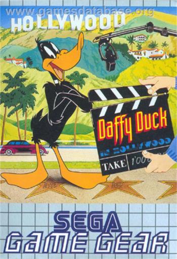 Cover Daffy Duck in Hollywood for Game Gear